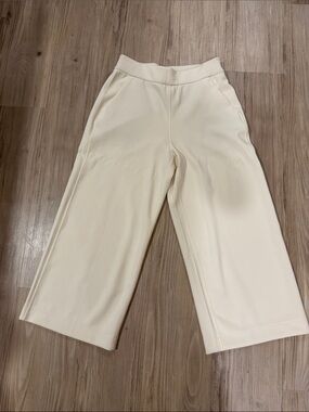 lululemon softstreme high rise wide leg crop pant